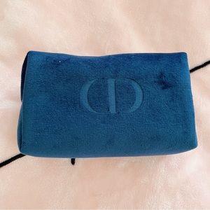 Dior💙 Navy Blue Cosmetic Pouch